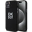 DKNY silikoninis dėklas iPhone 15/14/13 – juodas