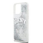 DKNY blizgus dėklas iPhone 15 Pro Max – baltas
