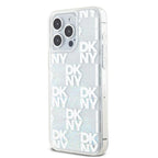 DKNY Liquid Glitter Multilogo dėklas iPhone 15 Pro Max – rožinis