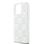 DKNY Liquid Glitter Multilogo dėklas iPhone 15 Pro Max – rožinis