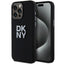 DKNY silikoninis dėklas iPhone 15 Pro Max – juodas -- iPhone 15 Pro Max