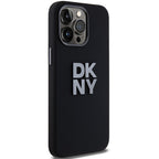 DKNY silikoninis dėklas iPhone 15 Pro Max – juodas -- iPhone 15 Pro Max