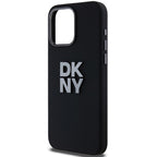 DKNY silikoninis dėklas iPhone 15 Pro Max – juodas -- iPhone 15 Pro Max
