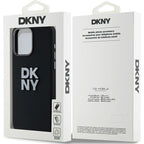 DKNY silikoninis dėklas iPhone 15 Pro Max – juodas -- iPhone 15 Pro Max