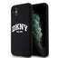 DKNY MagSafe silikoninis dėklas iPhone 11/XR – juodas -- iPhone 11