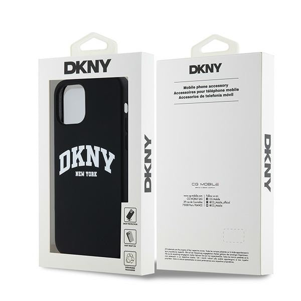 DKNY MagSafe dėklas iPhone 12/12 Pro – juodas -- iPhone 12