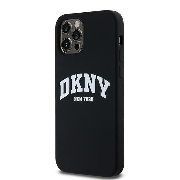 DKNY MagSafe dėklas iPhone 12/12 Pro – juodas -- iPhone 12