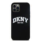 DKNY MagSafe dėklas iPhone 12/12 Pro – juodas -- iPhone 12