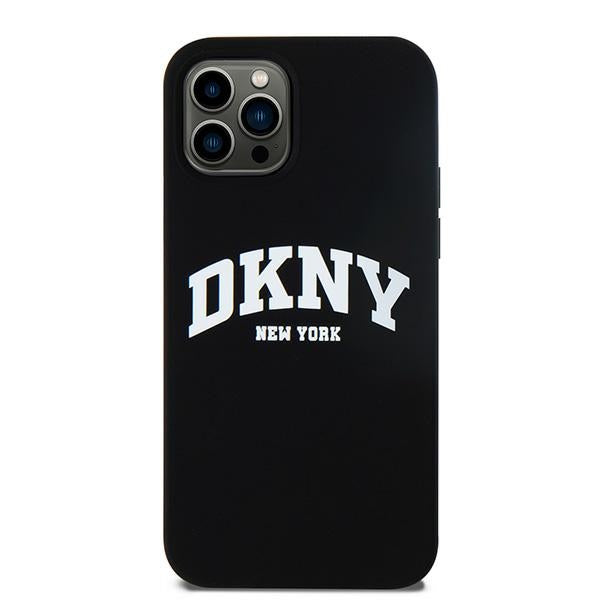 DKNY MagSafe dėklas iPhone 12/12 Pro – juodas -- iPhone 12