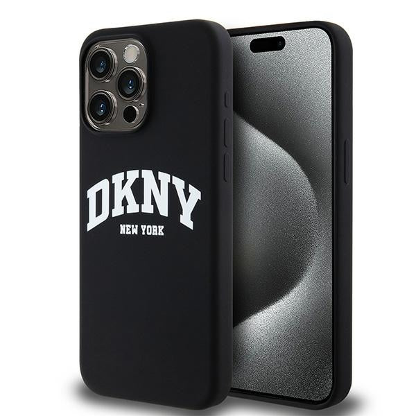 DKNY MagSafe dėklas iPhone 13 Pro Max – juodas