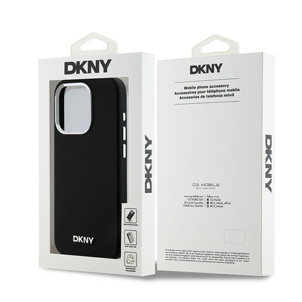 DKNY MagSafe dėklas iPhone 14 Pro – juodas