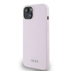 DKNY silikoninis MagSafe dėklas iPhone 14 – rožinis