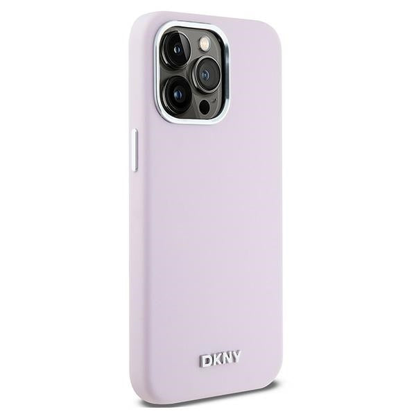 DKNY MagSafe dėklas iPhone 14 Pro Max – rožinis
