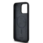 DKNY MagSafe silikoninis dėklas iPhone 14 Pro Max – juodas