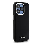 DKNY MagSafe dėklas iPhone 15 Pro – juodas