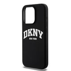 DKNY silikoninis MagSafe dėklas iPhone 15 Pro – juodas -- iPhone 15 Pro