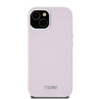 DKNY silikoninis MagSafe dėklas iPhone 15 Plus/14 Plus – rožinis