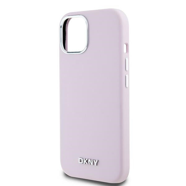 DKNY MagSafe dėklas iPhone 15/14/13 – rožinis