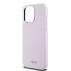 DKNY MagSafe silikoninis dėklas iPhone 15 Pro Max – rožinis
