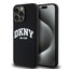 DKNY MagSafe silikoninis dėklas iPhone 15 Pro Max – juodas
