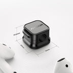 Joyroom JR-ZS368 magnetinis kabelių organizatorius - juodas (6 vnt.) -- Uncategorized