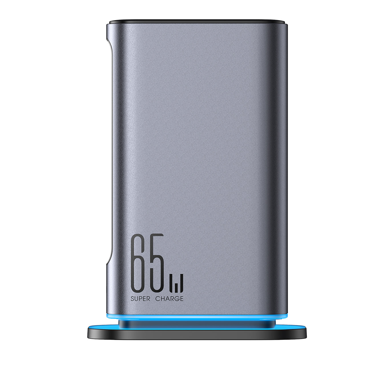Joyroom JR-TCM02 Multiport GaN įkroviklis 65W EU 4x USB-C 2x USB-A - tamsiai pilkas
