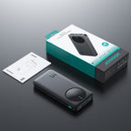 Joyroom Išorinė baterija JR-PBF12 10000mAh 2.4A 2x USB-A 1x USB-C - juoda