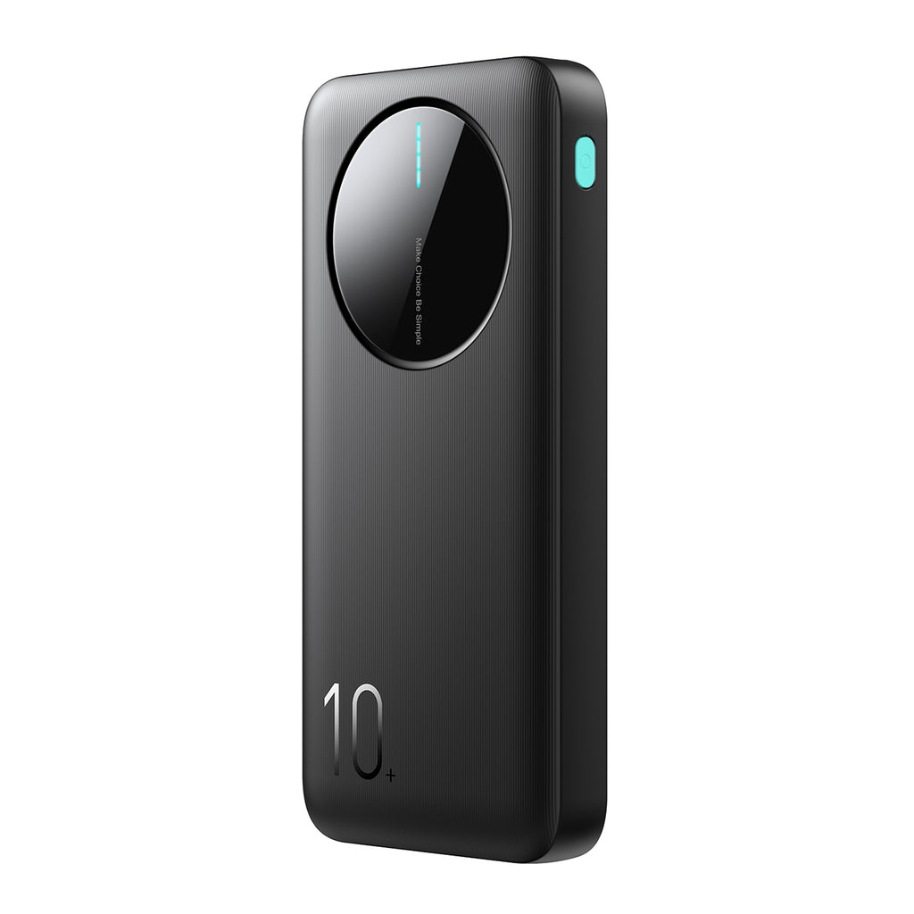 Joyroom Išorinė baterija JR-PBF12 10000mAh 2.4A 2x USB-A 1x USB-C - juoda