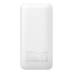 Joyroom Išorinė baterija JR-PBF12 10000mAh 2.4A 2x USB-A 1x USB-C - balta