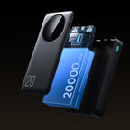Joyroom Išorinė baterija JR-PBF14 20000mAh 2.4A 2x USB-A 1x USB-C - juoda