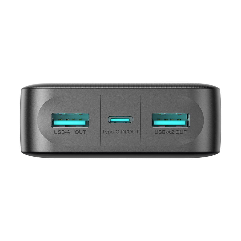 Joyroom Išorinė baterija JR-PBF14 20000mAh 2.4A 2x USB-A 1x USB-C - juoda