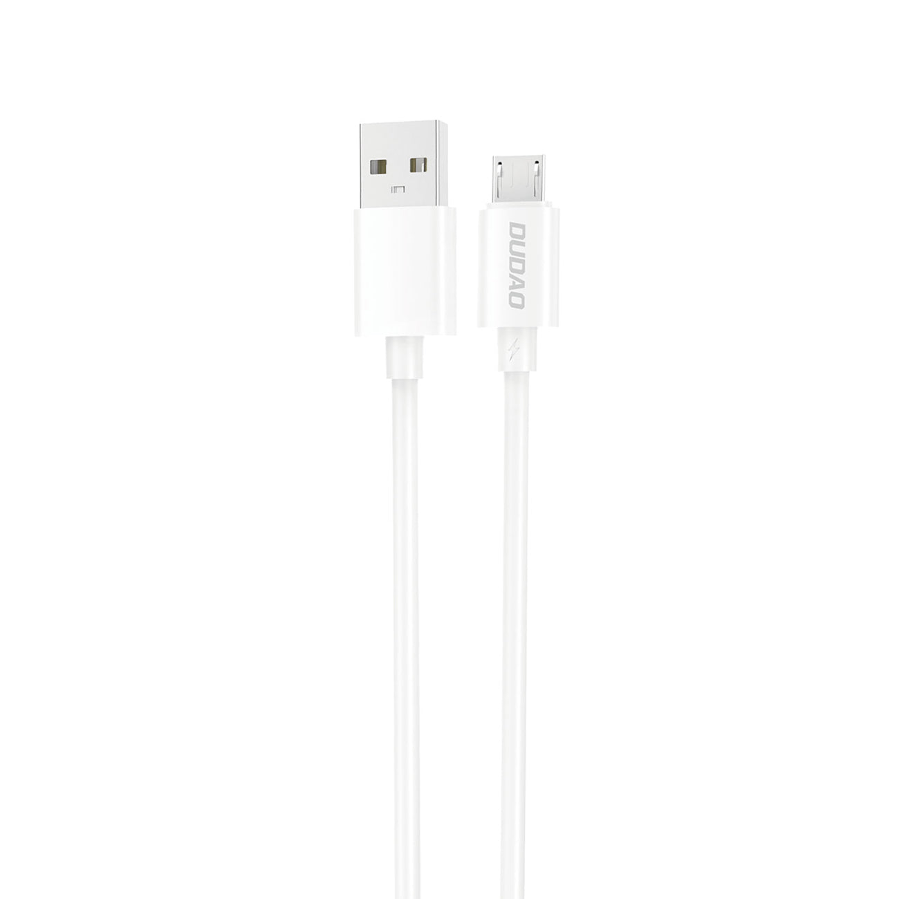 Dudao L4SM USB-A / micro USB laidas 2A 1m - baltas