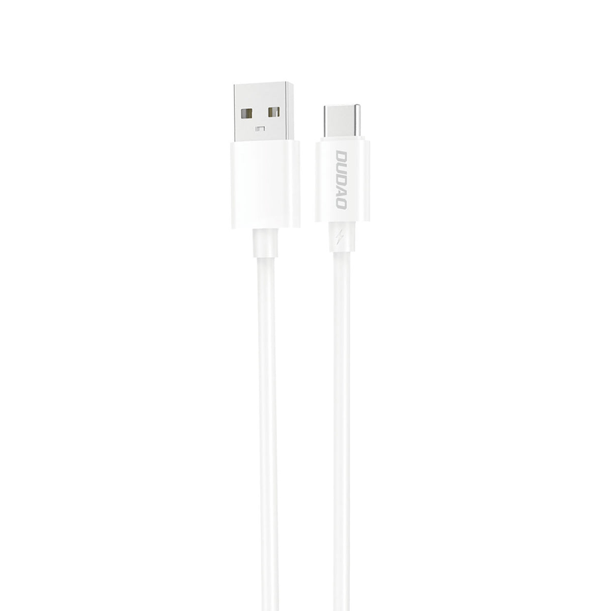 Dudao L4ST USB-A / USB-C laidas 2A 1m - baltas -- Cell phone cables