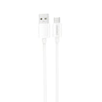 Dudao L4ST USB-A / USB-C laidas 2A 1m - baltas -- Cell phone cables