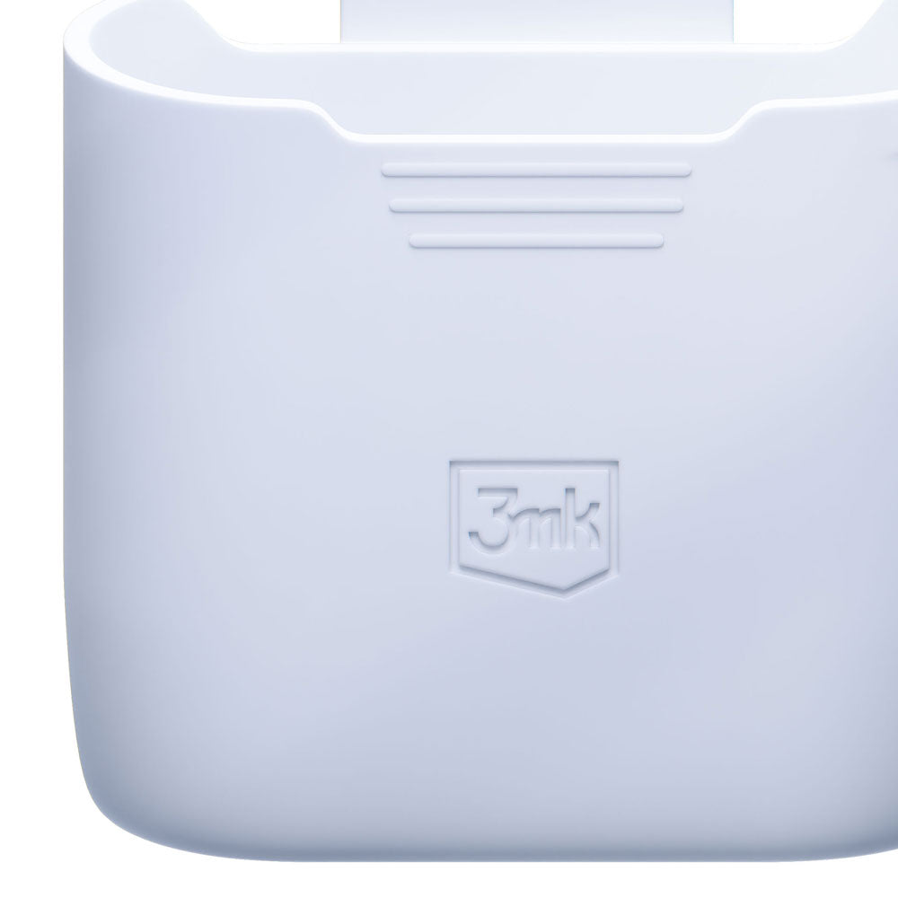 3mk Silicon AirPods dėklas, skirtas AirPods 2 – baltas -- Cell phone cases and covers