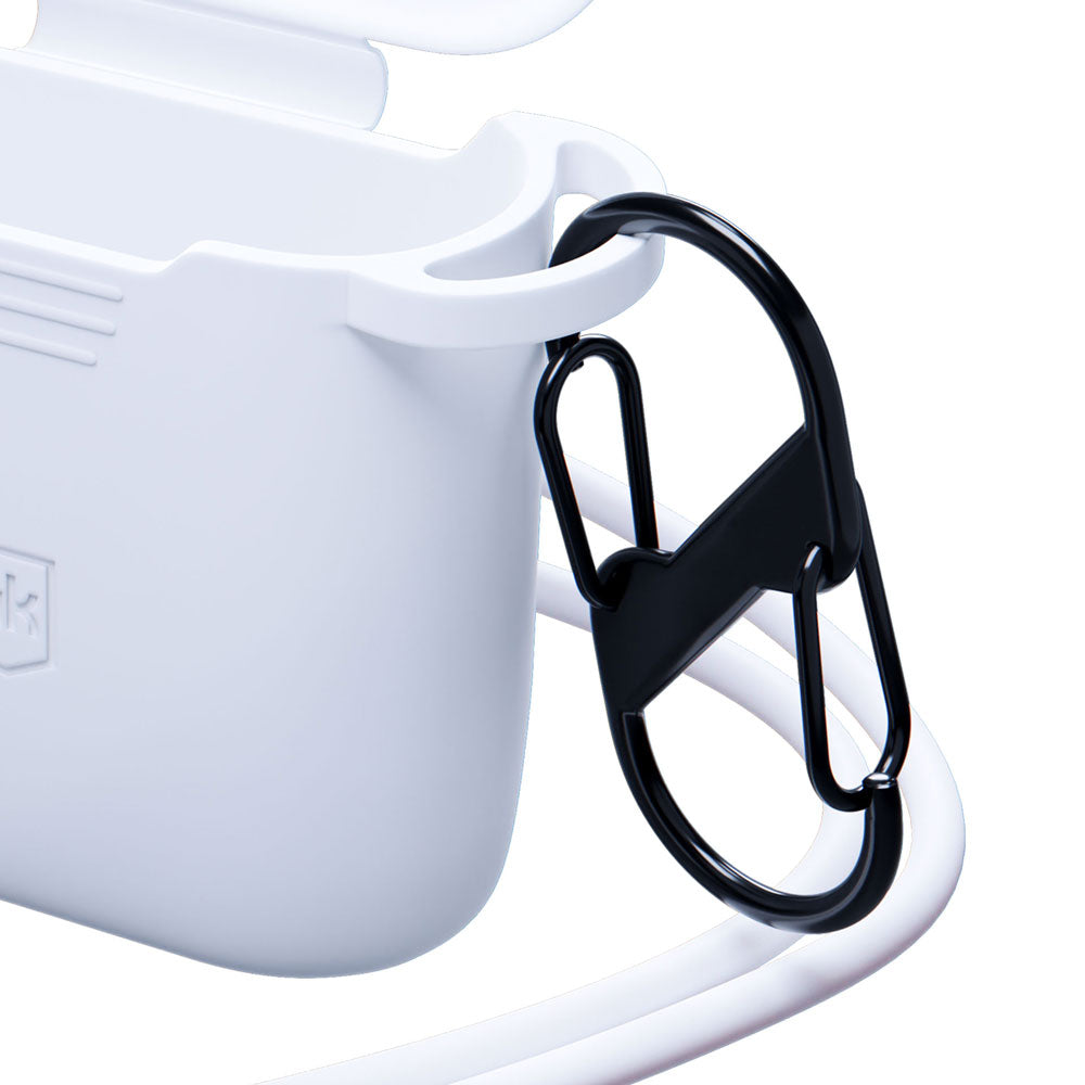 3mk Silicon AirPods dėklas, skirtas AirPods 2 – baltas -- Cell phone cases and covers