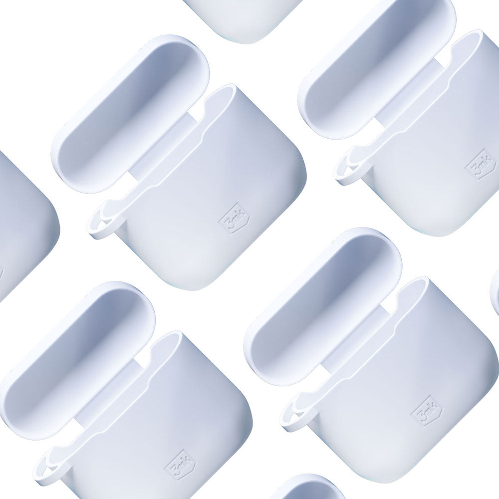 3mk Silicon AirPods dėklas, skirtas AirPods 3 – baltas -- Cell phone cases and covers