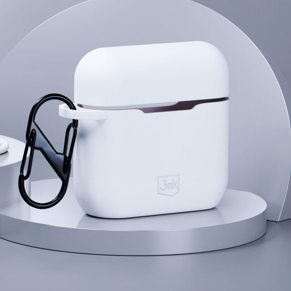 3mk Silicon AirPods dėklas, skirtas AirPods 3 – baltas -- Cell phone cases and covers