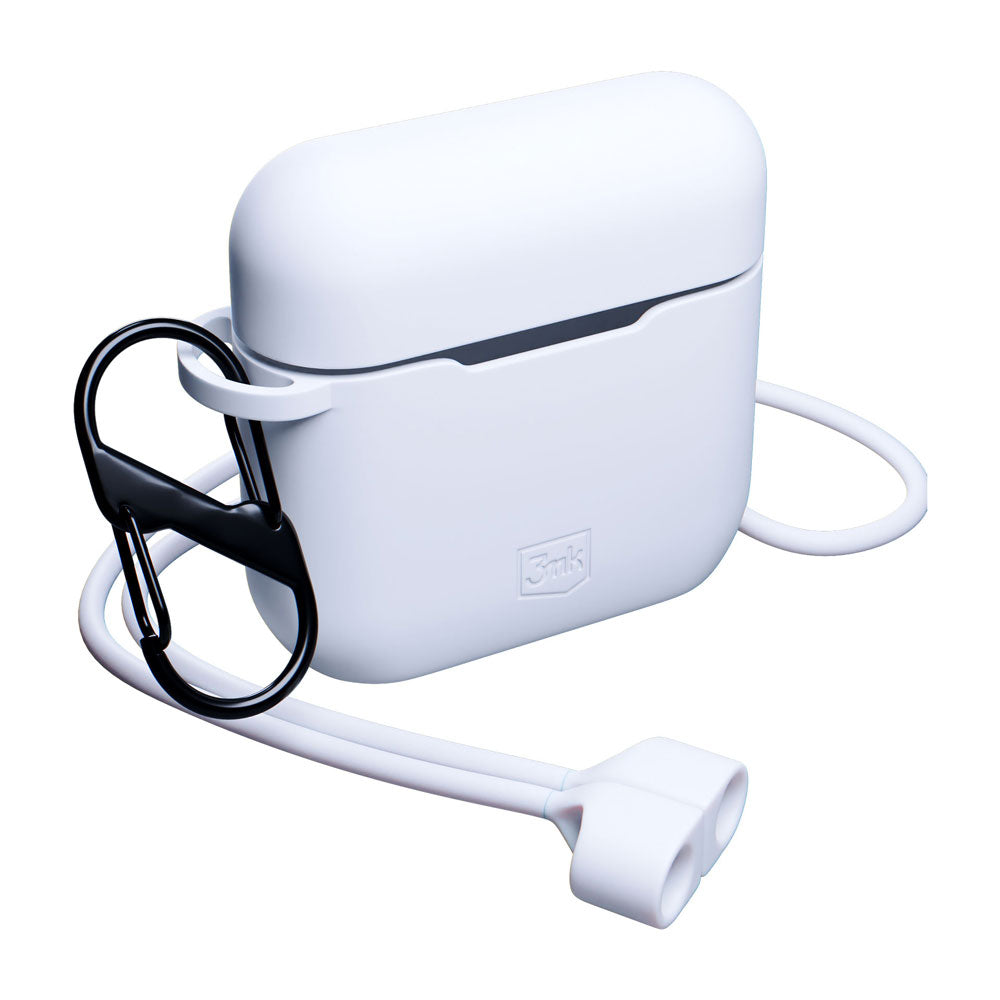 3mk Silicon AirPods dėklas, skirtas AirPods 3 – baltas -- Cell phone cases and covers