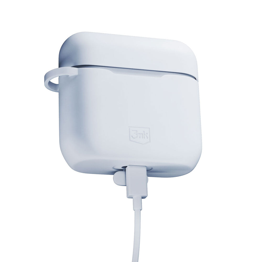 3mk Silicon AirPods dėklas, skirtas AirPods 3 – baltas -- Cell phone cases and covers