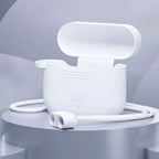 3mk silicio „AirPods“ dėklas, skirtas „AirPods Pro“ / „AirPods Pro 2“ – baltas -- Cell phone cases and covers