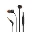 JBL Tune 110 į ausis įdedamos ausinės su 3,5 mm mini lizdu ir nuotolinio valdymo pulteliu – juodos -- Headphones
