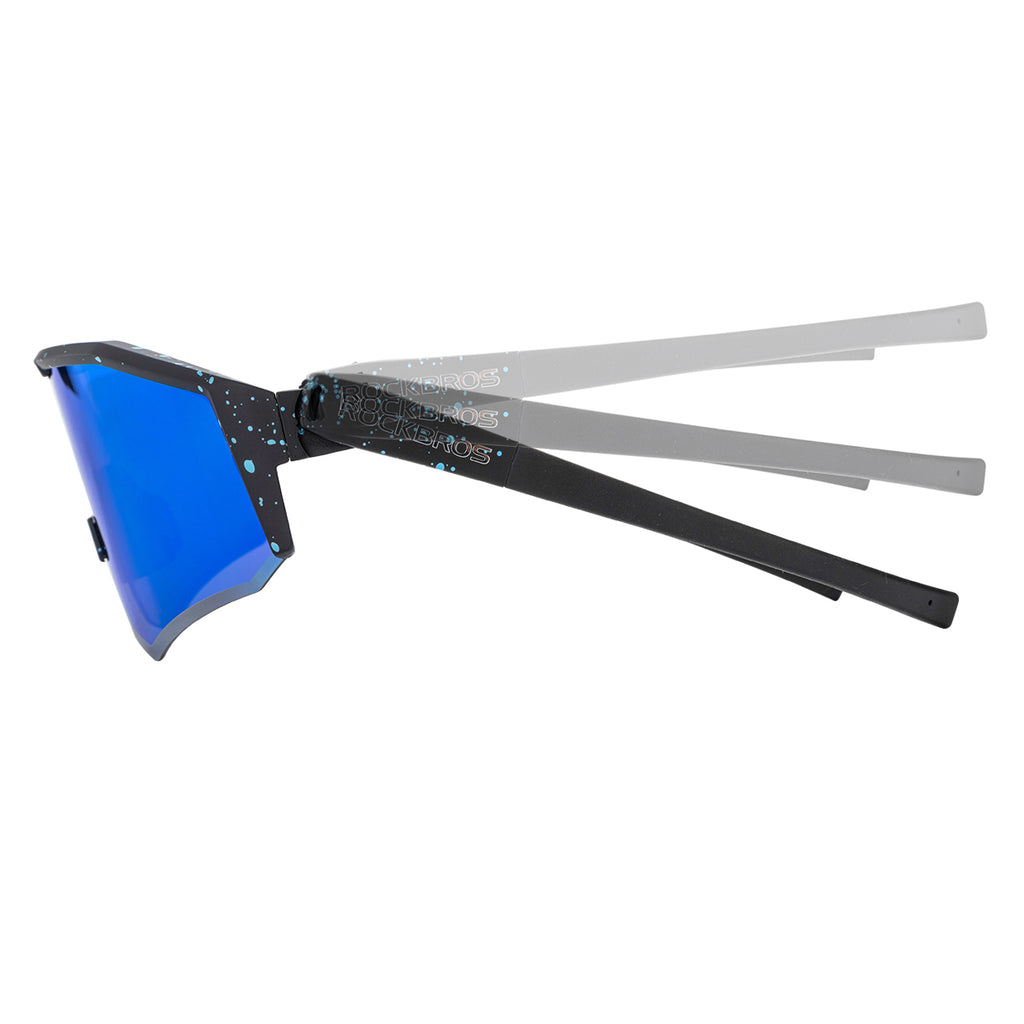 Rockbros SP297 poliarizuoti dviračių akiniai - juodi -- Cycling Eyewear