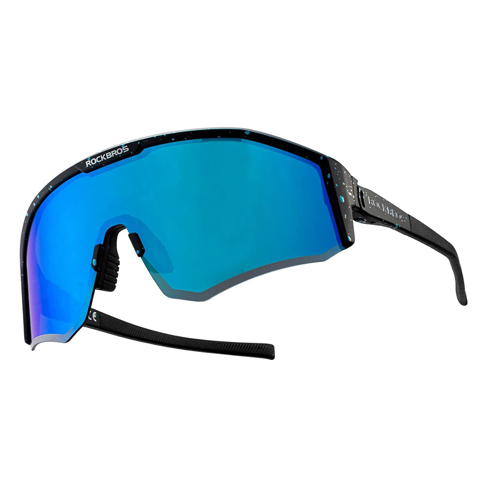 Rockbros SP297 poliarizuoti dviračių akiniai - juodi -- Cycling Eyewear