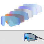 Rockbros SP297 poliarizuoti dviračių akiniai - juodi -- Cycling Eyewear