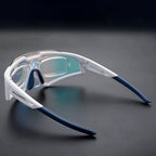 Rockbros SP297 poliarizuoti dviračių akiniai - balti -- Cycling Eyewear