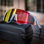 Rockbros SP297 poliarizuoti dviračių akiniai - balti -- Cycling Eyewear