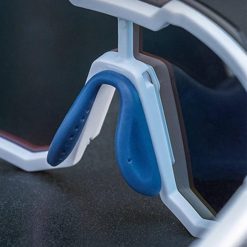 Rockbros SP297 poliarizuoti dviračių akiniai - balti -- Cycling Eyewear