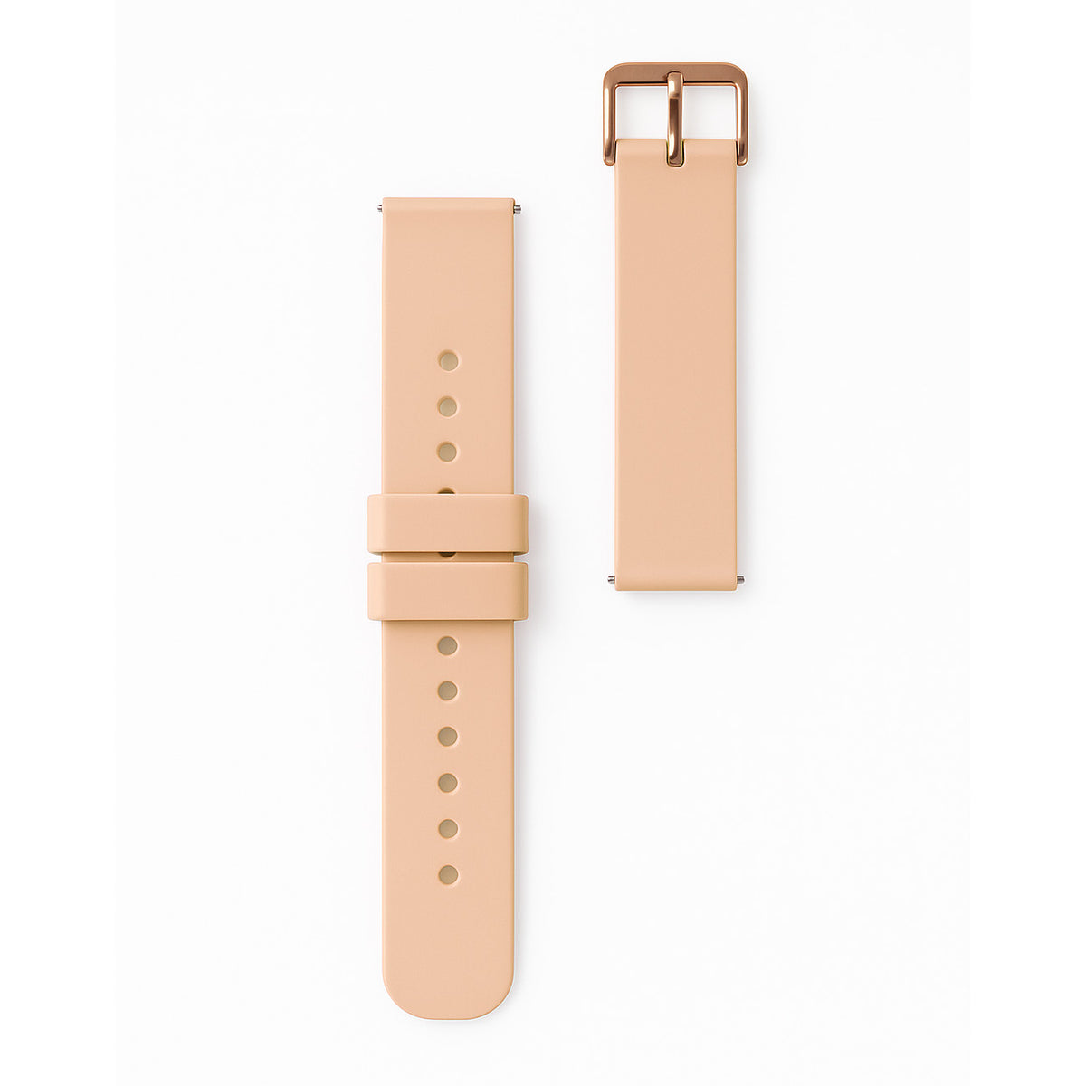Silikoninis dirželis, skirtas Huawei Watch GT2 / GT3 42mm – smėlio spalvos