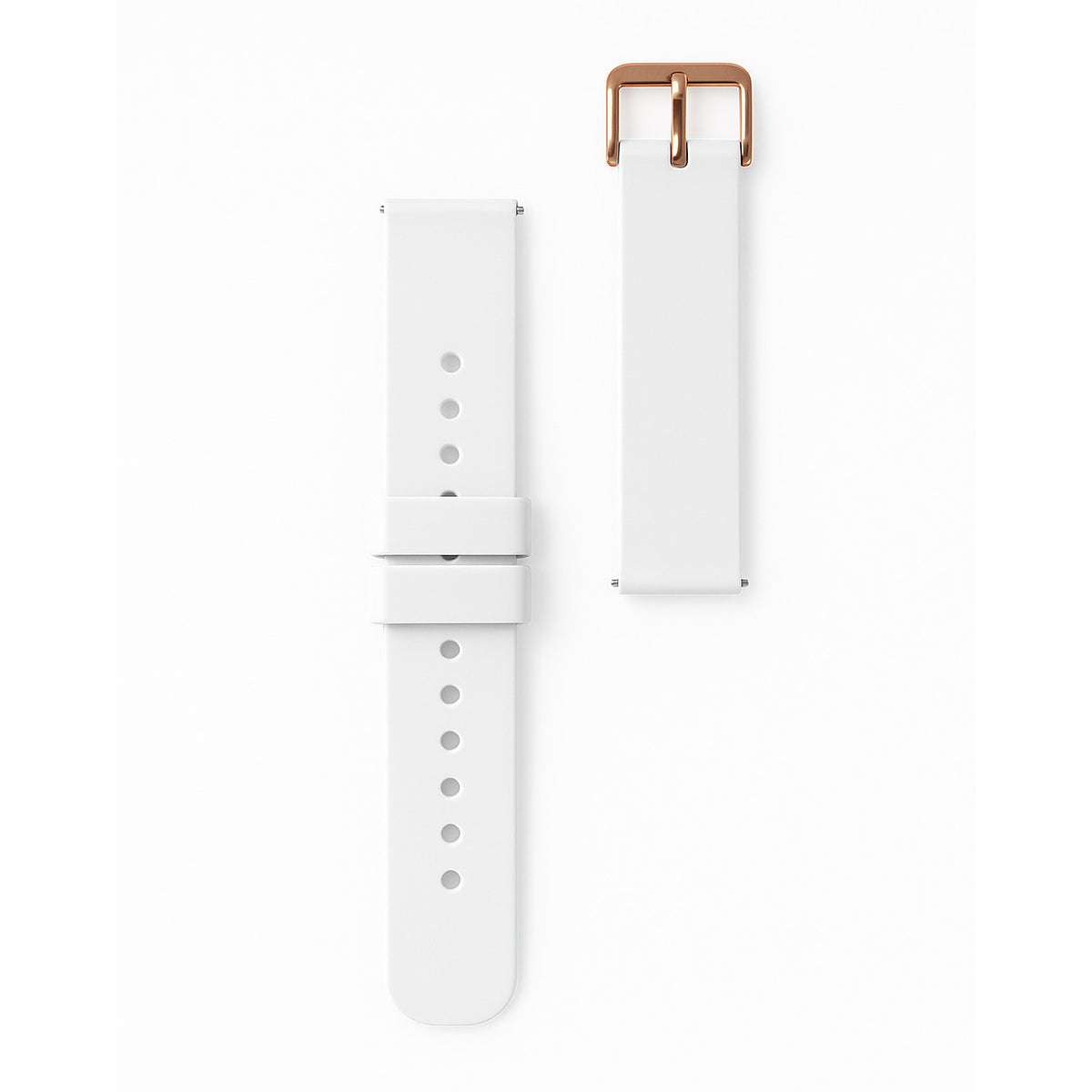 Silikoninis dirželis, skirtas Huawei Watch GT2 / GT3 42mm – baltas